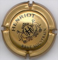 CAPSULE-CHAMPAGNE HENRIOT N°50 Brut Souverain Or Pâle - Henriot