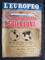 L'EUROPEO - IL FILM DELLO SBARCO SULLA LUNA 31 LUGLIO 1969 - Andere & Zonder Classificatie