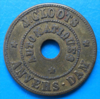 Anvers Dam J.C Loots 10 Centimes - Monetary / Of Necessity