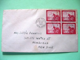 United Nations - New York 1951 FDC Cover To New York - Issue 1 - People Of The World - Briefe U. Dokumente