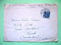 Switzerland 1948 Cover To England - Alpine Lake Of Santis - Lettres & Documents