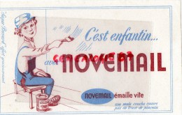 BUVARD NOVEMAIL - PEINTURE EMAIL - PEINTRE - - Vernici