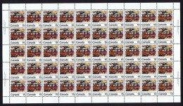 1973  Painting By Group Of Seven Mmember J.E.H.MacDonald Sc 617 ** Sheet Of 50 - Feuilles Complètes Et Multiples