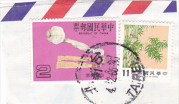 36 - CHINA REPUBLIC - REPUBBLICA DI CINA TAIWAN FORMOSA  FRAGMENT 2X STAMPS - Oblitérés