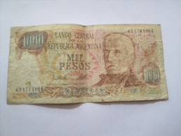 1000 MIL PESOS REPUBLICA ARGENTINA 63171198G - Argentinien