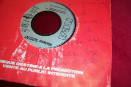 AUTOGRAPHES SUR DISQUE 45 TOURS ° MARIANNE SERGENT - Autógrafos