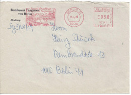 Germany (Berlin) 1988  Berlin 15.4.88 - Maschinenstempel (EMA)