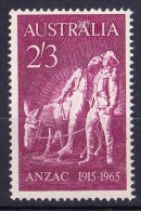 Australia 1965 Anzac 2/3d MNH - Ungebraucht