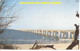 CHESAPEAKE BAY BRIDGE -TUNNEL,COULEUR  REF 39485 - Chesapeake