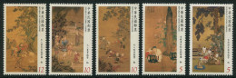 TAIWAN 2014 - Tableaux, Art Ancienne Chinois - 5 Val Neuf // Mnh - Unused Stamps