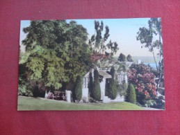 California> Santa Barbara   Hand Colored--- El Encanto Hotel   Ref 1494 - Santa Barbara