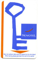 CLE D'HOTEL  NOVOTEL  Porte De Bagnolet PARIS - Hotel Key Cards