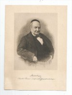 Gravure , 22.5 X 15,5 , SAINTE BEUVE , Frais Fr : 1.80€ - Prints & Engravings