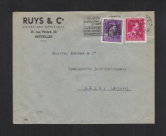 Brief Taxe Reduite Bruxelles 1946 (3) - Storia Postale