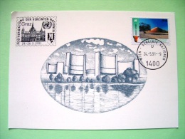 United Nations - Vienna 1991 Special Graz Cancel On Postcard - Namibia Independence - Briefe U. Dokumente