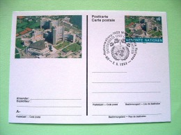 United Nations - Vienna 1993 FDC Pre Paid Postcard - Building - Briefe U. Dokumente