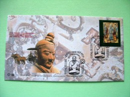 United Nations - Vienna 1997 FDC Cover - World Heritage - Terracota Warriors Of Xian - Horse Cart - Cartas & Documentos