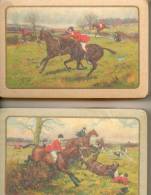 ANCIEN  JEUX DE CARTES A JOUER - SANS DOUTE DE BRIDGE - DANS LEUR ETUI CARTON D´ORIGINE  - CHEVAUX - WADDINGTON - PLAYIN - Altri & Non Classificati