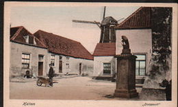 DB2483 - HATTUM - DORPPOORT MET UITZICHT OP DE MOLEN - Hattem