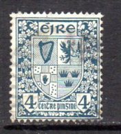 Ireland 1922 4d Definitive, Wmk. SE, Fine Used - Used Stamps