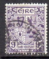 Ireland 1922 9d Definitive, Wmk. SE, Fine Used - Used Stamps