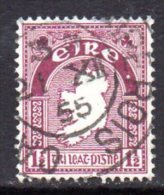 Ireland 1940 1½d Definitive, E Wmk., Fine Used - Used Stamps