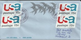 USA ENTERO POSTAL SCOTTSDALE AVE PAJAROS FRANQUEO ADICIONAL CON ENTEROS RECORTADOS - 2001-10