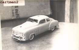 CARTE PHOTO : AUTO-TELEGUIDEE SCHUCO MECANIQUE ALLEMAGNE 1950 JEU JOUET TOY Dinky Toys JEP NOREV MINALUXE SCHUCO - Andere & Zonder Classificatie