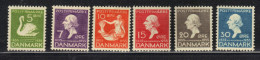 DANEMARK N° 229 à 234 * - Neufs