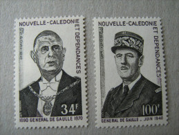 NOUVELLE CALEDONIE    P 377/378  * *  GENERAL DE GAULLE - Unused Stamps