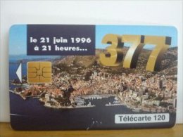 Phonecard Monaco 120 Units  Used - Monaco