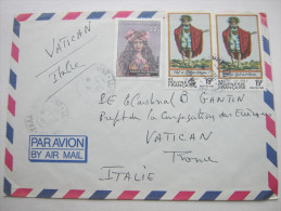 1986, Lettre A Allemagne Polynesie - Storia Postale