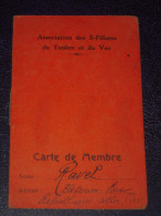 Radio TSF Rare Carte De Membre De 1932 Association Des S.Filistes De Toulon Et Du Var/Café De L'Amirauté Toulon - Other & Unclassified