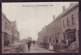 Carte Postale - ZONNEBEKE - Roeselaerstraat - 1924 - CPA   // - Zonnebeke