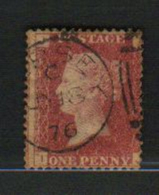 Great Britain   QV  1d  Red  I J  Plate Number 190   #  57422 - Sin Clasificación