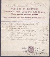 GreatBritain1889: Michel65 On BILL Of SALE - Brieven En Documenten