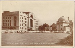 ROYAUME UNI,ANGLETERRE,england,WA RWICKSHIRE,BIRMINGHAM EN 1920,MEMORY - Birmingham