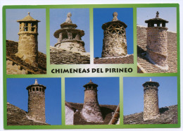 Cheminée, Souche, Lanterne, Bonnet, 7 Types,ronde, PYrénées, Aragon, Chimeneas,chimney,,Kamin, ,camino,Chaminé - Andere & Zonder Classificatie