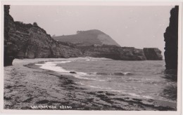 Carte Photo ROYAUME-UNI,ANGLETERRE,en Gland,LADRAM BAY,jurassic Coast Of East Devon,prés OTTERTON,rare - Sonstige & Ohne Zuordnung