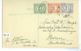 HANDGESCHREVEN BRIEFKAART UIT 1911 VAN AMSTERDAM Naar BONN DEUTSCHLAND (8918) - Briefe U. Dokumente