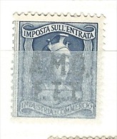 MARCA DA BOLLO REVENUE - TRIESTE AMG FTT  - IGE - LIRE 5 - Revenue Stamps