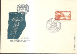 116.YUGOSLAVIA 1958 United Nations Day Cover - Lettres & Documents