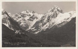 1930 CIRCA SCHLOSS TARASP GEGEN PLAWNA GRUPPE UND PIZ NAIR - Tarasp