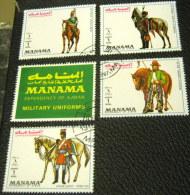 Manama 1972 Military Uniform Part Set - Used - Manama