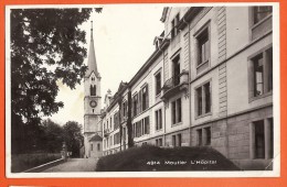 AFY-25 Moutier L'Hôpital. Pli Angle, Cachet Malleray, En 1921 - Malleray