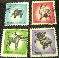 Manama 1972 Animals Various - Used - Manama