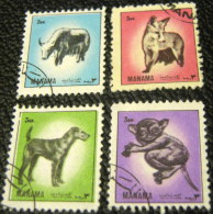 Manama 1972 Animals Various - Used - Manama