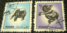 Manama 1972 Animals Various - Used - Manama