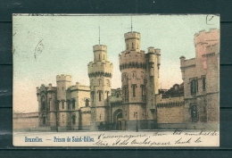 BRUXELLES ST GILLES: Prison,  Gelopen Postkaart 1903 (GA18718) - St-Gillis - St-Gilles