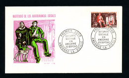 INSTITUCIÓN DE LA SEGURIDAD SOCIAL   Edifil 203   Año 1967   -  MUY NUEVO  - - FDC